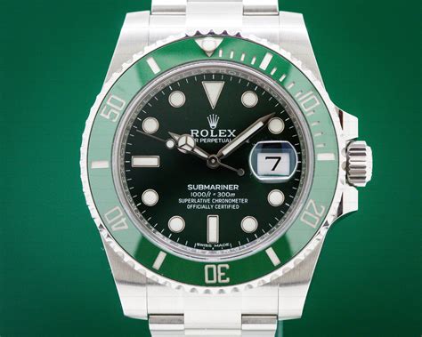 mens green rolex watch|rolex with green bezel.